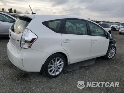 Trzecie zdjęcie samochodu z tyłu: 2012 TOYOTA PRIUS V VIN:JTDZN3EUXC3101488 - miniatura