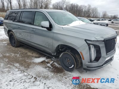 Czwarte zdjęcie samochodu z boku: 2025 CADILLAC ESCALADE ESV SPORT PLATINUM VIN:1GYS9RRL7SR153824 - miniatura