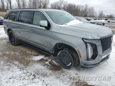 Czwarte zdjęcie samochodu z boku: 2025 CADILLAC ESCALADE ESV SPORT PLATINUM VIN:1GYS9RRL7SR153824 - miniatura