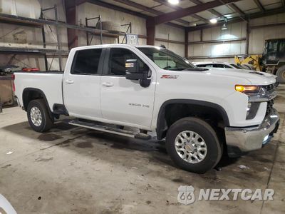 Czwarte zdjęcie samochodu z boku: 2023 CHEVROLET SILVERADO K2500 HEAVY DUTY LT VIN:1GC1YNEY8PF219305 - miniatura
