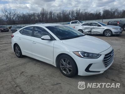 Czwarte zdjęcie samochodu z boku: 2017 HYUNDAI ELANTRA SE VIN:5NPD84LF8HH169411 - miniatura