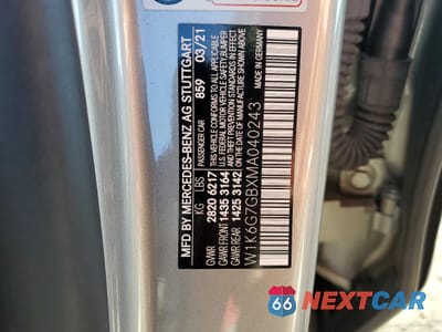 Zdjęcie 12 z 12 samochodu: 2021 MERCEDES-BENZ S 580 4MATIC VIN:W1K6G7GBXMA040243 - miniatura