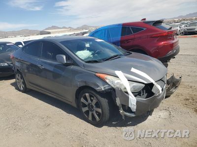 Czwarte zdjęcie samochodu z boku: 2013 HYUNDAI ELANTRA GL VIN:5NPDH4AE8DH284742 - miniatura