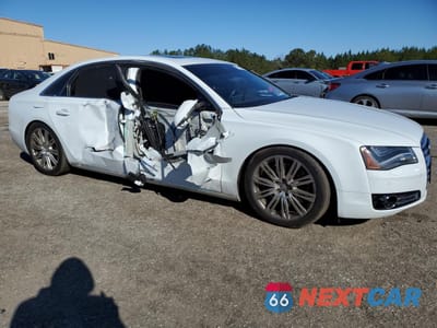 Czwarte zdjęcie samochodu z boku: 2012 AUDI A8 L QUATTRO VIN:WAURVAFD7CN009257 - miniatura