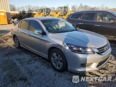 Czwarte zdjęcie samochodu z boku: 2014 HONDA ACCORD LX VIN:1HGCR2F3XEA061360 - miniatura