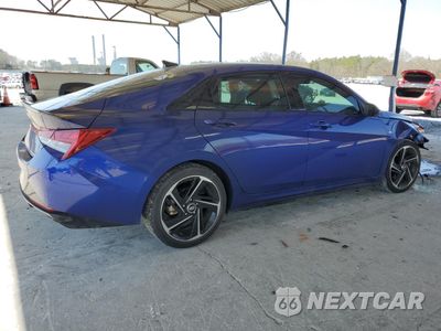 Trzecie zdjęcie samochodu z tyłu: 2023 HYUNDAI ELANTRA N LINE VIN:KMHLR4AF6PU582858 - miniatura
