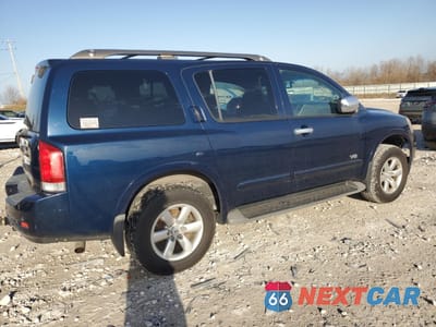 Trzecie zdjęcie samochodu z tyłu: 2008 NISSAN ARMADA SE VIN:5N1AA08C38N602174 - miniatura
