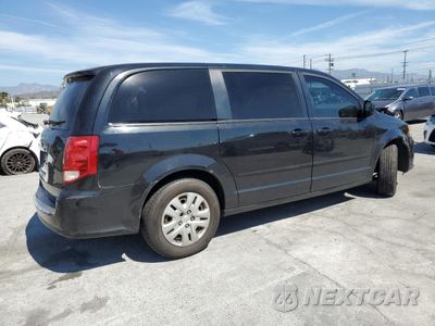 Trzecie zdjęcie samochodu z tyłu: 2017 DODGE GRAND CARAVAN SE VIN:2C4RDGBG4HR618907 - miniatura
