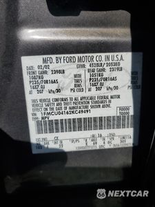 Zdjęcie 15 z 15 samochodu: 2002 FORD ESCAPE XLT VIN:1FMCU04162KC49491 - miniatura