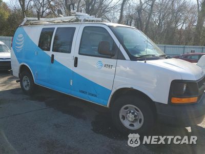 Czwarte zdjęcie samochodu z boku: 2015 CHEVROLET EXPRESS G2500 VIN:1GCWGFCF6F1148701 - miniatura