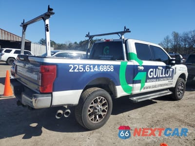 Trzecie zdjęcie samochodu z tyłu: 2022 FORD F250 SUPER DUTY VIN:1FT8W2BT0NEF74693 - miniatura