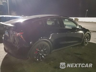 Trzecie zdjęcie samochodu z tyłu: 2023 TESLA MODEL Y VIN:7SAYGDEF7PF924355 - miniatura