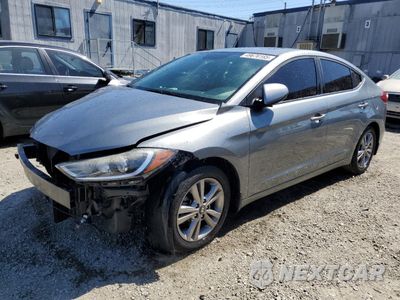 2018 HYUNDAI ELANTRA SEL KMHD84LF3JU609686 - główne zdjęcie licytacji z USA - miniatura