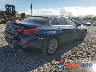 Trzecie zdjęcie samochodu z tyłu: 2016 BMW 640 I GRAN COUPE VIN:WBA6D0C58GG432436 - miniatura