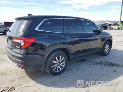 Trzecie zdjęcie samochodu z tyłu: 2019 HONDA PILOT EX VIN:5FNYF6H32KB048493 - miniatura