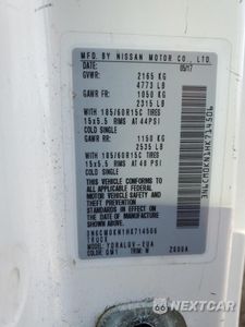 Zdjęcie 13 z 14 samochodu: 2017 NISSAN NV200 2.5S VIN:3N6CM0KN1HK714506 - miniatura
