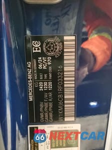 Zdjęcie 13 z 14 samochodu: 2024 MERCEDES-BENZ CLE AMG 53 4MATIC VIN:W1KMJ6CB1RF033216 - miniatura