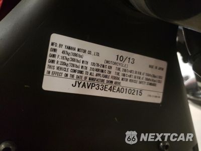 Zdjęcie 9 z 9 samochodu: 2014 YAMAHA XVS1300 CU VIN:JYAVP33E4EA010215 - miniatura