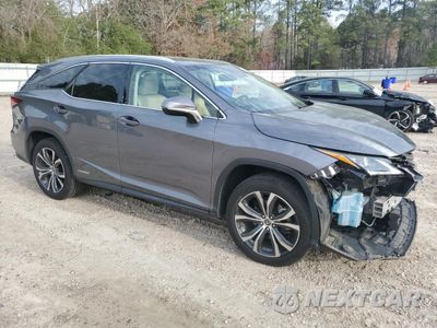 Czwarte zdjęcie samochodu z boku: 2018 LEXUS RX 450H L BASE VIN:JTJDGKCA7J2000853 - miniatura