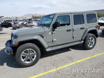2021 JEEP WRANGLER UNLIMITED SAHARA 1C4HJXEG9MW772112 - główne zdjęcie licytacji z USA - miniatura