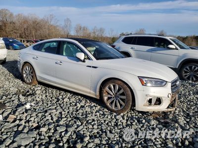 Czwarte zdjęcie samochodu z boku: 2018 AUDI A5 PREMIUM PLUS VIN:WAUBNCF57JA067041 - miniatura