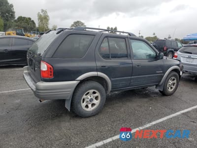 Trzecie zdjęcie samochodu z tyłu: 2002 ISUZU RODEO VIN:4S2DM58W424304881 - miniatura