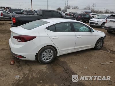 Trzecie zdjęcie samochodu z tyłu: 2020 HYUNDAI ELANTRA SE VIN:5NPD74LFXLH617885 - miniatura
