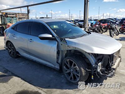 Czwarte zdjęcie samochodu z boku: 2018 HONDA CIVIC SPORT VIN:SHHFK7H44JU413853 - miniatura