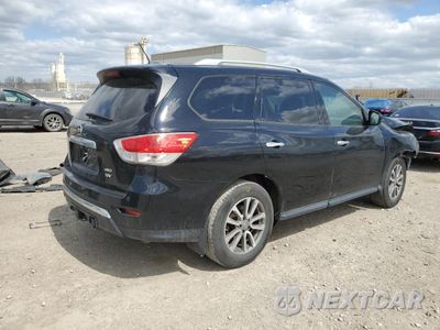 Trzecie zdjęcie samochodu z tyłu: 2014 NISSAN PATHFINDER S VIN:5N1AR2MM4EC665889 - miniatura