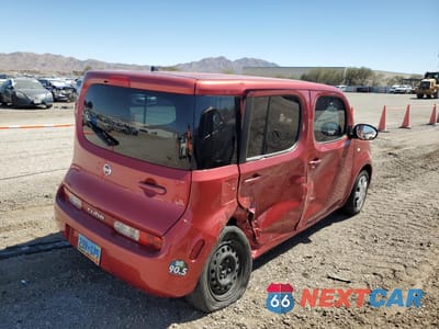 Trzecie zdjęcie samochodu z tyłu: 2009 NISSAN CUBE BASE VIN:JN8AZ28R29T120441 - miniatura