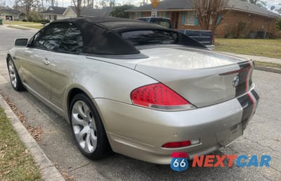 Trzecie zdjęcie samochodu z tyłu: 2006 BMW 650 I VIN:WBAEK13486CN79165 - miniatura