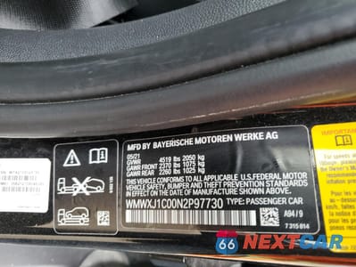 Zdjęcie 13 z 13 samochodu: 2022 MINI COOPER S CLUBMAN ALL4 VIN:WMWXJ1C00N2P97730 - miniatura