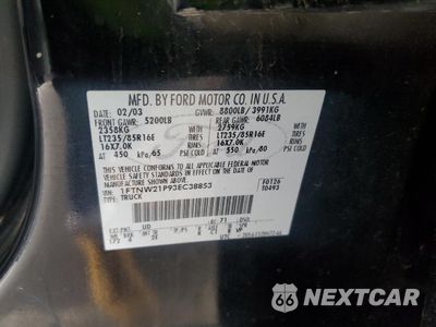 Zdjęcie 14 z 14 samochodu: 2003 FORD F250 SUPER DUTY VIN:1FTNW21P93EC38853 - miniatura