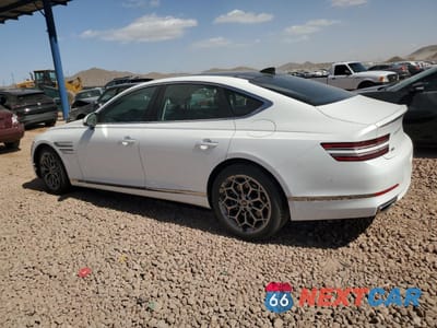 Drugie zdjęcie samochodu z przodu: 2021 GENESIS G80 BASE VIN:KMTGB4SC5MU073596 - miniatura