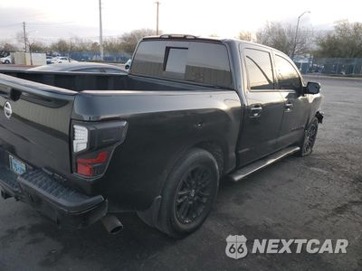 Trzecie zdjęcie samochodu z tyłu: 2018 NISSAN TITAN SV VIN:1N6AA1E68JN523790 - miniatura