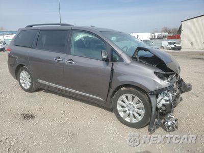 Czwarte zdjęcie samochodu z boku: 2014 TOYOTA SIENNA XLE VIN:5TDYK3DC5ES480883 - miniatura