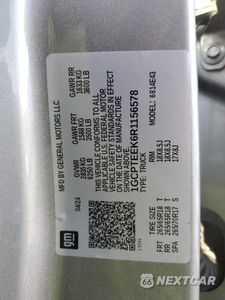 Zdjęcie 14 z 15 samochodu: 2024 CHEVROLET COLORADO TRAIL BOSS VIN:1GCPTEEK6R1156578 - miniatura