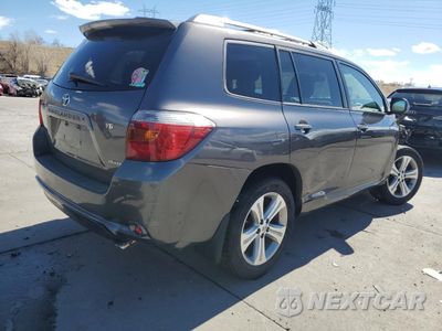 Trzecie zdjęcie samochodu z tyłu: 2008 TOYOTA HIGHLANDER SPORT VIN:JTEES43A182052521 - miniatura