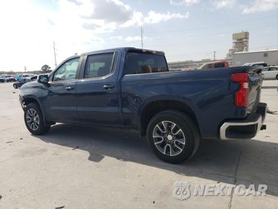 Drugie zdjęcie samochodu z przodu: 2022 CHEVROLET SILVERADO C1500 LT VIN:1GCPACED3NZ590495 - miniatura