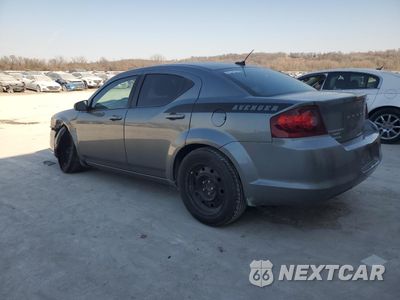 Drugie zdjęcie samochodu z przodu: 2013 DODGE AVENGER SE VIN:1C3CDZAB7DB566377 - miniatura