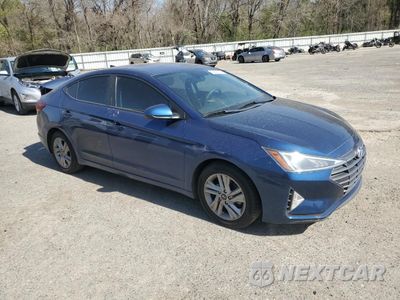 Czwarte zdjęcie samochodu z boku: 2020 HYUNDAI ELANTRA SEL VIN:5NPD84LF3LH544971 - miniatura