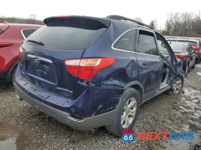 Trzecie zdjęcie samochodu z tyłu: 2010 HYUNDAI VERACRUZ GLS VIN:KM8NU4CC4AU126357 - miniatura