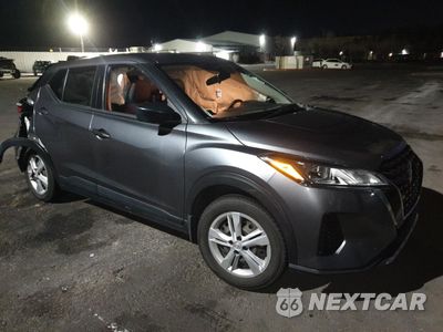Czwarte zdjęcie samochodu z boku: 2021 NISSAN KICKS S VIN:3N1CP5BV9ML475396 - miniatura