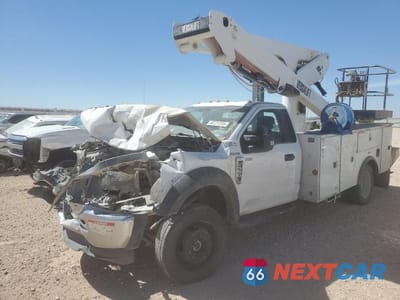 Drugie zdjęcie samochodu z przodu: 2019 FORD F550 SUPER DUTY VIN:1FDUF5HY1KDA06081 - miniatura