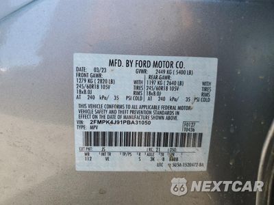 Zdjęcie 15 z 15 samochodu: 2023 FORD EDGE SEL VIN:2FMPK4J91PBA31050 - miniatura