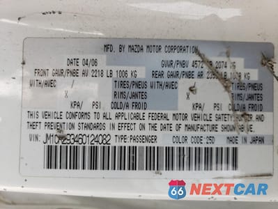 Zdjęcie 15 z 15 samochodu: 2006 MAZDA 5 VIN:JM1CR293460124082 - miniatura