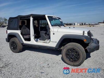 Czwarte zdjęcie samochodu z boku: 2018 JEEP WRANGLER UNLIMITED SPORT VIN:1C4BJWDG1JL924818 - miniatura