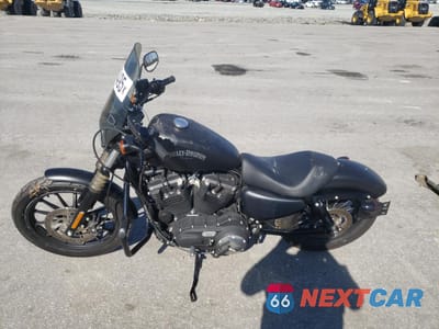 Trzecie zdjęcie samochodu z tyłu: 2014 HARLEY-DAVIDSON XL883 IRON 883 VIN:1HD4LE21XEC411616 - miniatura