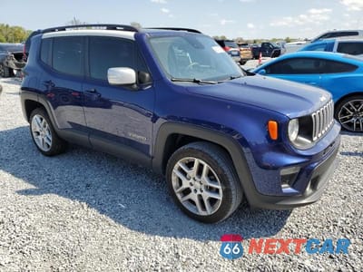 Czwarte zdjęcie samochodu z boku: 2021 JEEP RENEGADE LATITUDE VIN:ZACNJDBB0MPM81065 - miniatura