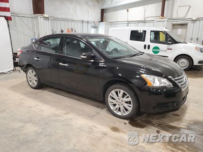 Czwarte zdjęcie samochodu z boku: 2014 NISSAN SENTRA S VIN:3N1AB7AP8EY205827 - miniatura